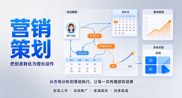 桥西区营销策划
